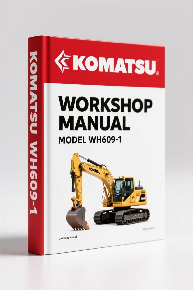 Komatsu WH609-1 to WH714H-1 Workshop Manual – 516 Pages OEM Specs