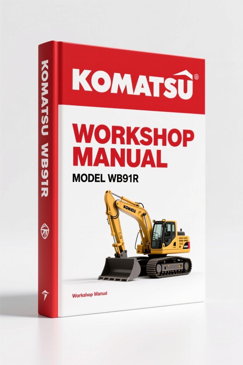 Komatsu WH609, WH613, WH713, WB91R, WB93R Workshop Manual – Factory Specs