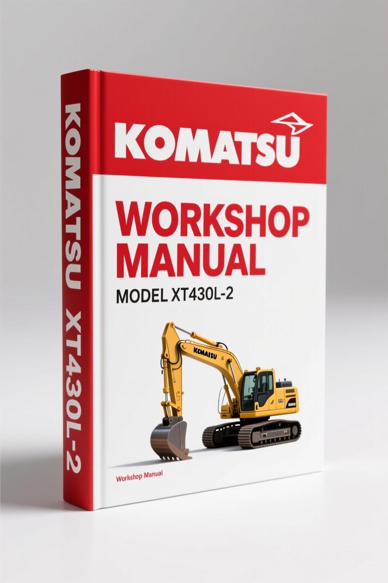 Komatsu XT430-2, XT430L-2, XT445L-2, XT450L-2 2013 Workshop Manual – 449 Pages