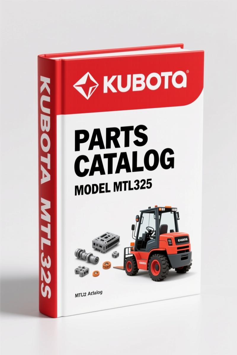 Kubota CTL85, MTL325 2008 Parts Catalog – 62 Pages OEM Exploded Views
