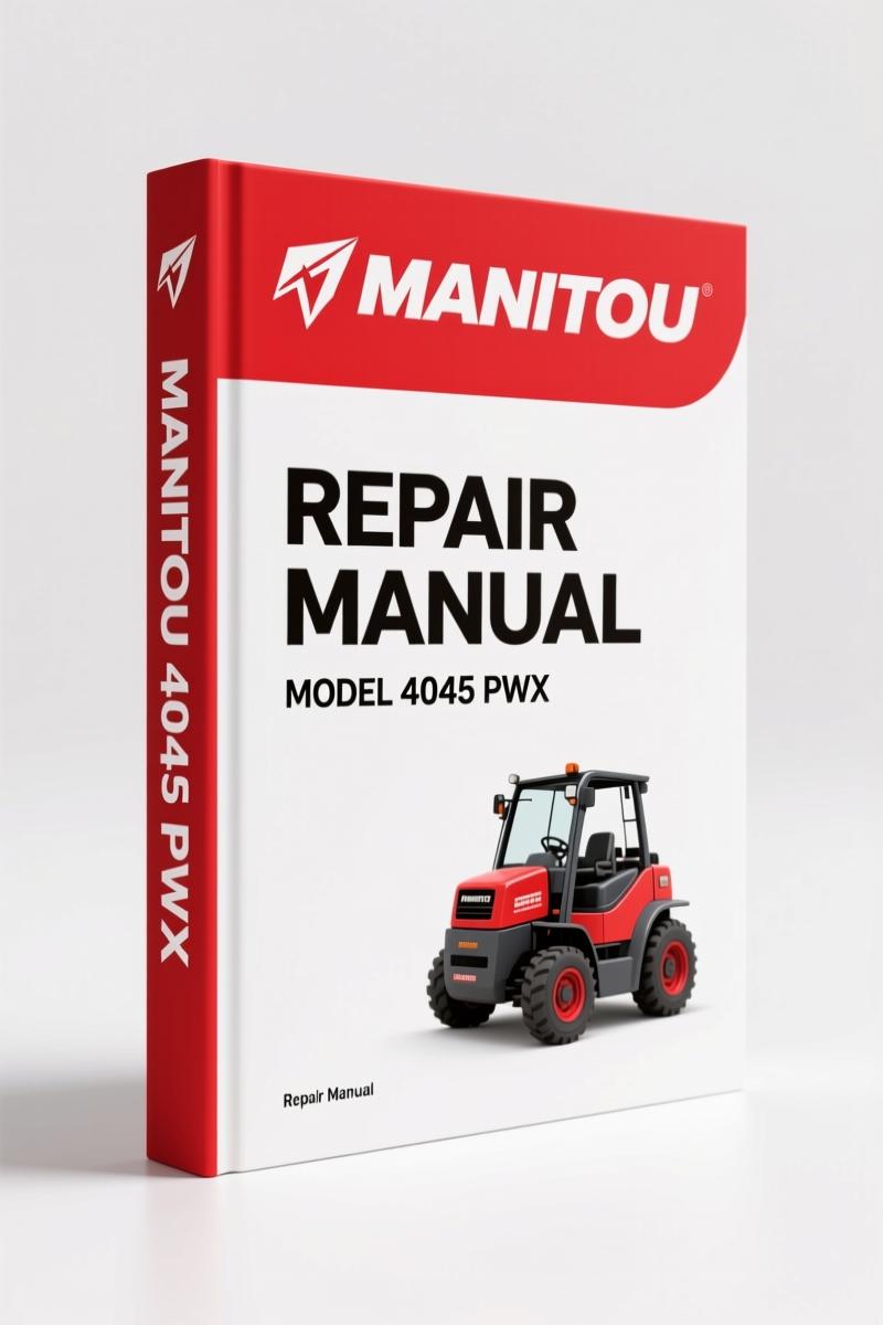 Manitou 4045 PWX 2013 Repair Manual – 1950 Pages OEM Specs