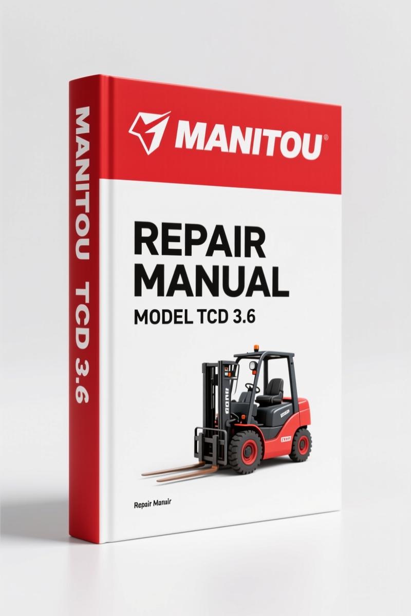 Manitou TCD 3.6 2013 Repair Manual – DEUTZ Engine Factory Specs