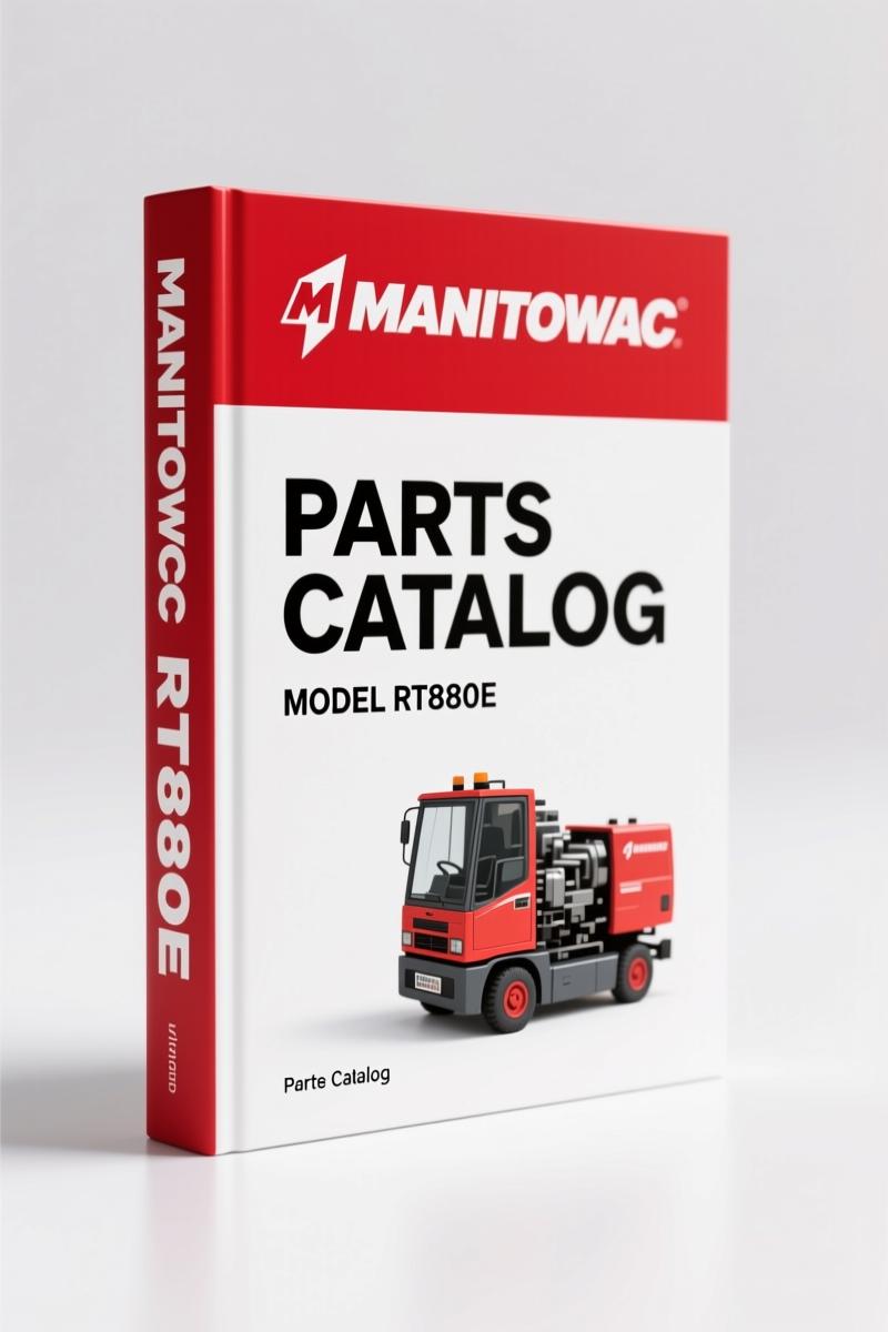Manitowoc RT880E 2011 Parts Catalog – 967 Pages OEM Component Index