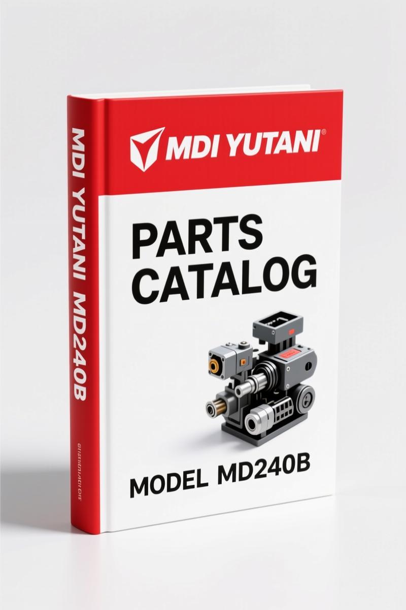 MDI Yutani MD240B 1989 Parts Catalog – OEM Specs