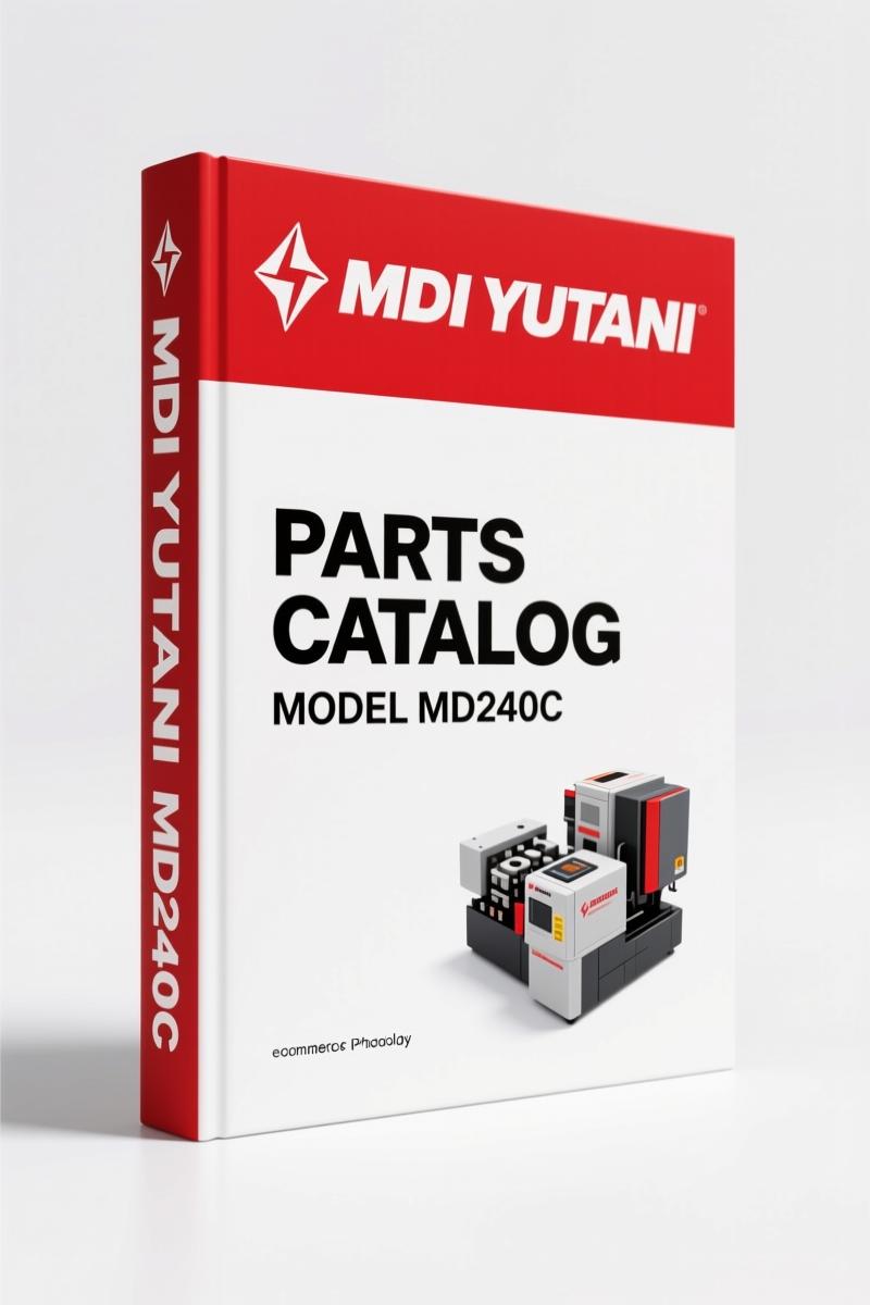 MDI Yutani MD240C 1991 Parts Catalog – 434 Pages OEM Parts Data