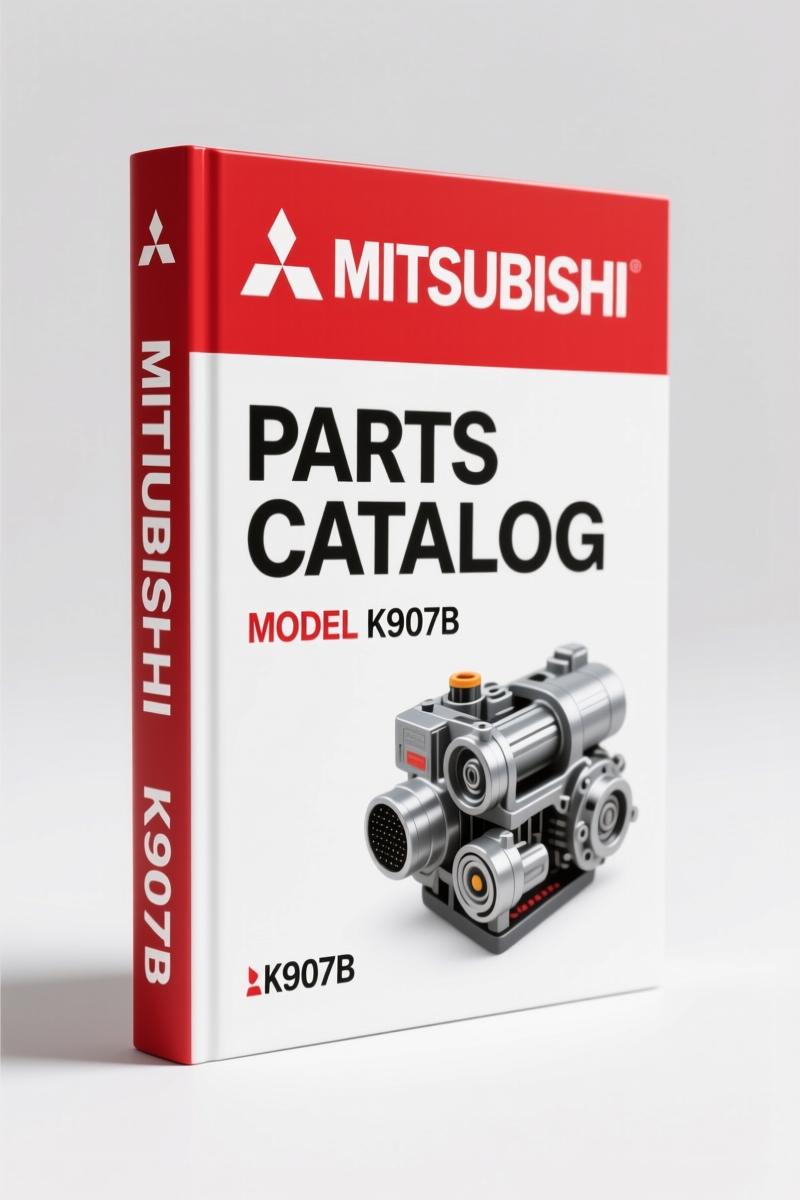 Mitsubishi K904C, K907B, K907C, YS750-2 1983 Parts Catalog