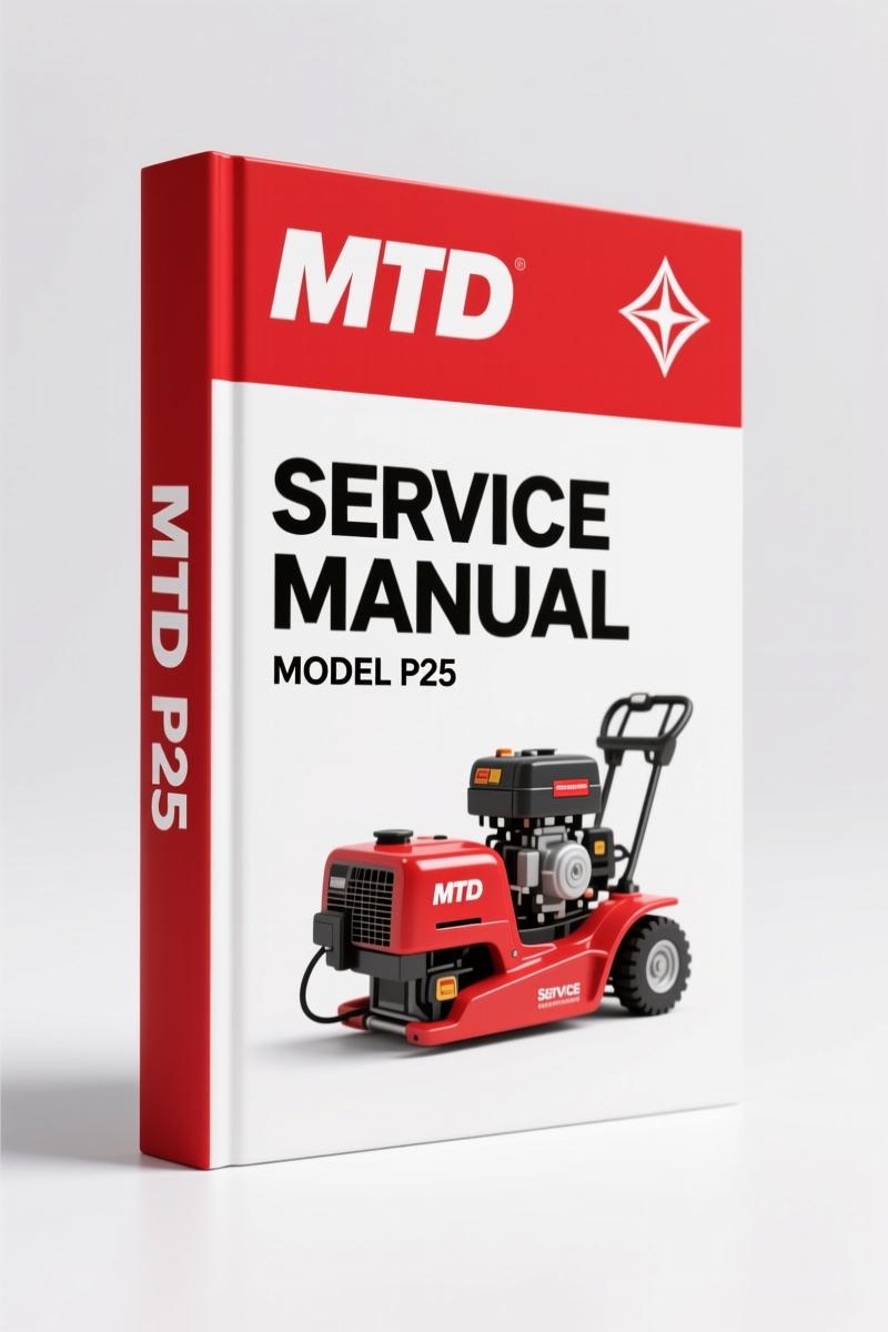 MTD P25 2010 Service Manual – Factory Specs for 25cc 2-Cycle Engine