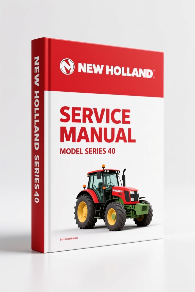 New Holland Series 40 Service Manual – 1492 Pages Factory Diagnostics