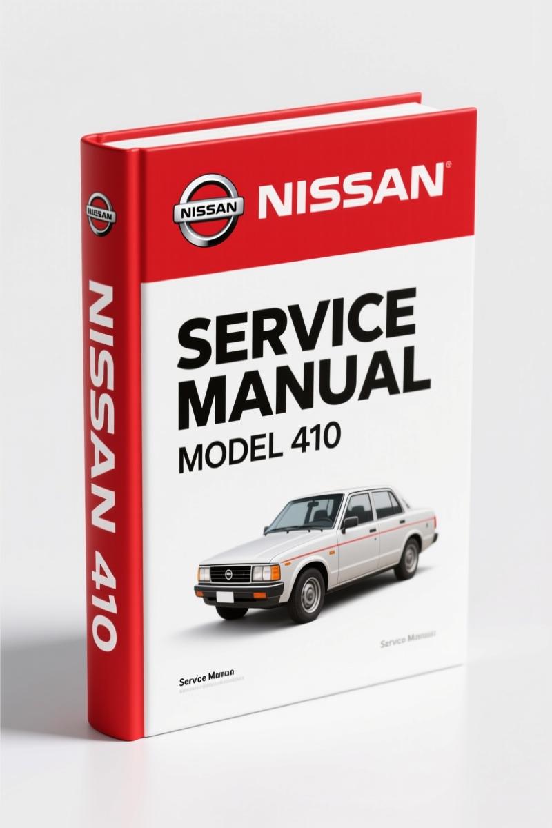 Nissan 410 Service Manual – 214 Pages of Factory Specs for Datsun 410 Series