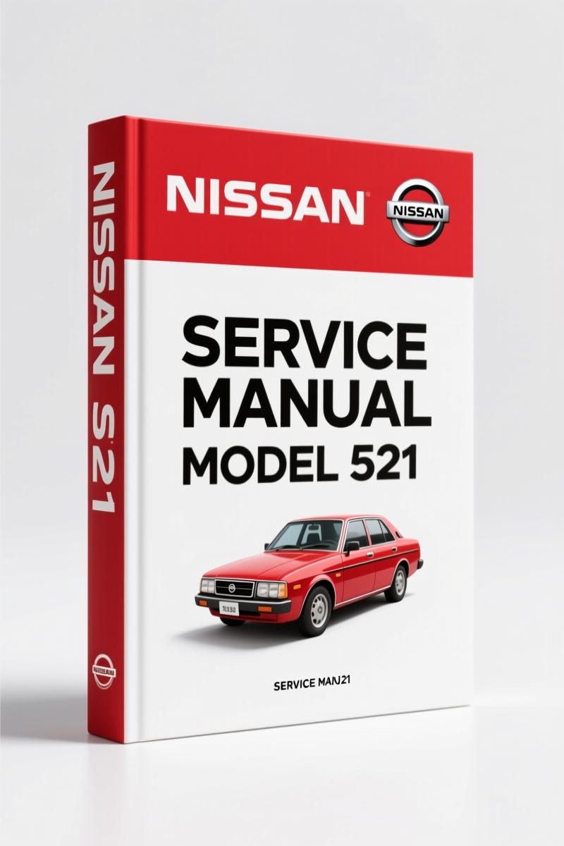 Nissan 521 1971 Service Manual – Factory Specs for Chassis & Body
