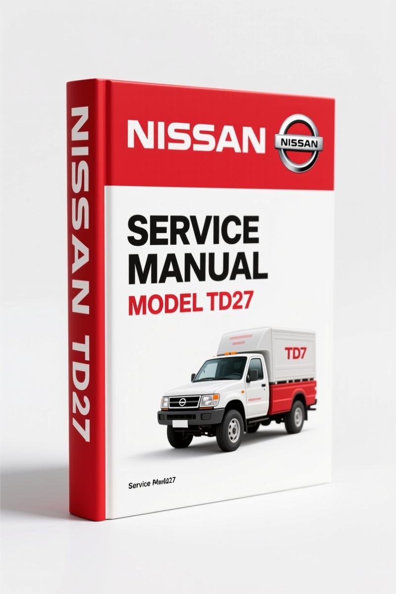 Nissan TD27, BD30 1993 Service Manual – 192 Pages of Factory Specs