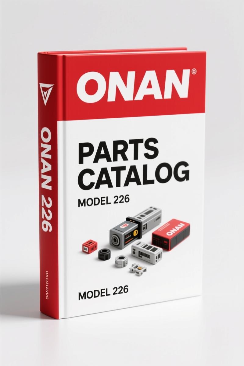 Onan 226, 446, 448 Parts Catalog – 59 Page OEM Exploded View Index