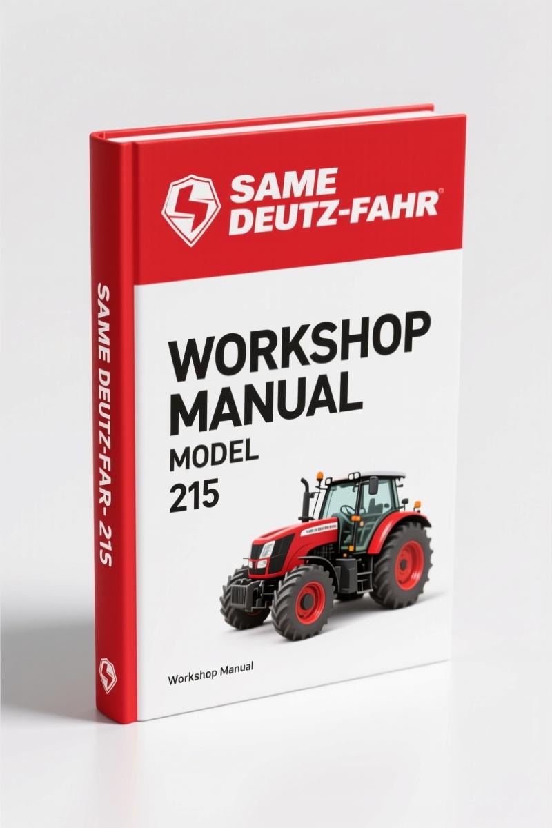SAME Deutz-fahr 215, 265 Workshop Manual – 841 Pages Factory OEM
