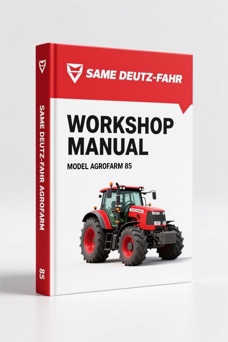 SAME Deutz-fahr Agrofarm 85, Agrofarm 100 2007 Workshop Manual – 715 Pages OEM Specs