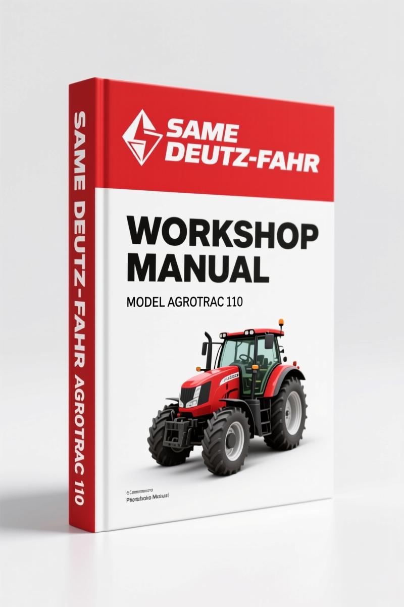 SAME Deutz-fahr Agrotrac 110, 130, 150 Workshop Manual – 437 Pages