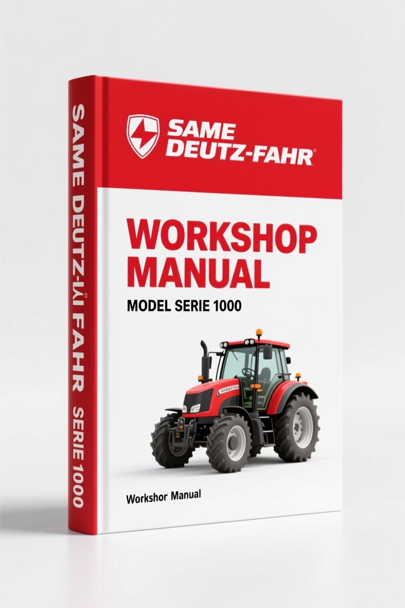 SAME Deutz-fahr SERIE 1000 Workshop Manual | 170 Pages | Engine Specs