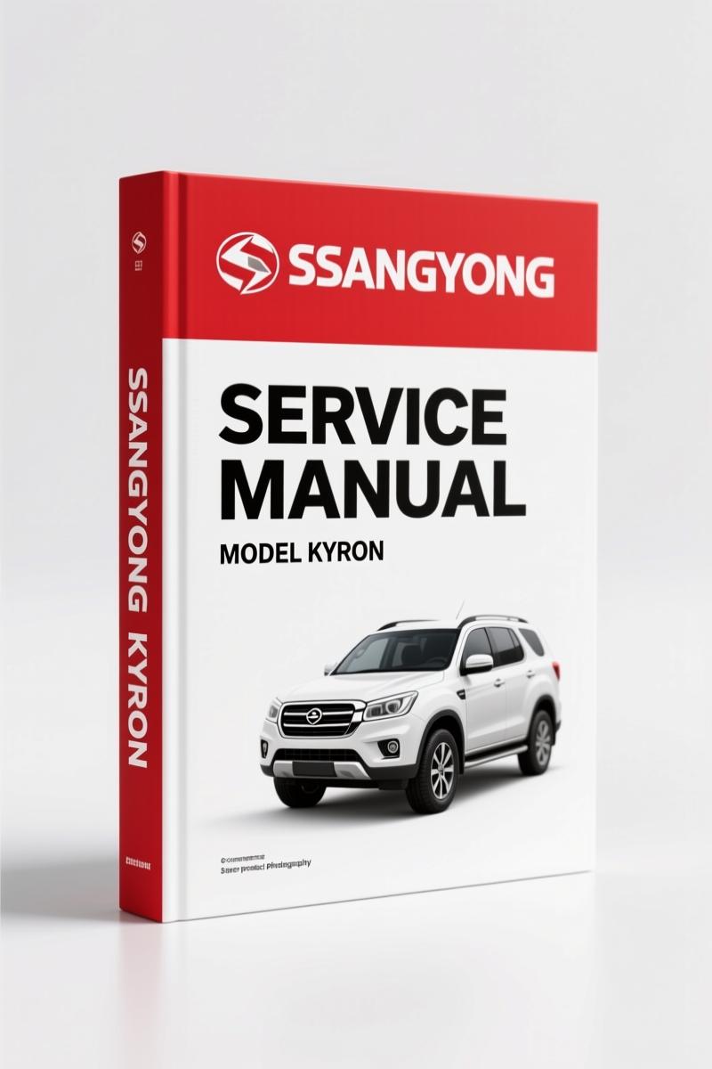 Ssangyong Kyron Service Manual - 442 Pages, OEM Factory Specs