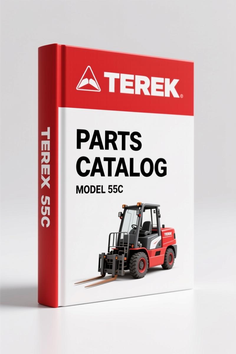 Terex 55C Parts Catalog – 474 Pages OEM Parts Breakdown
