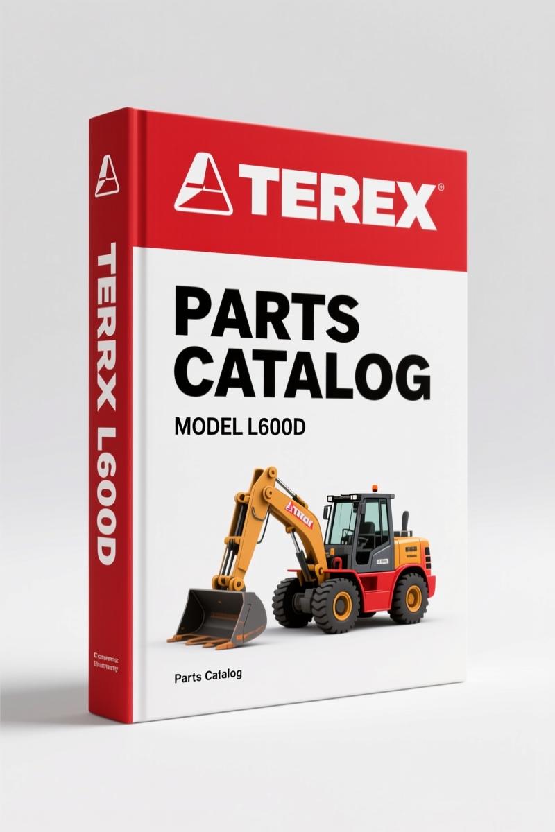 Terex L600D Parts Catalog – 469-Page OEM Parts Breakdown