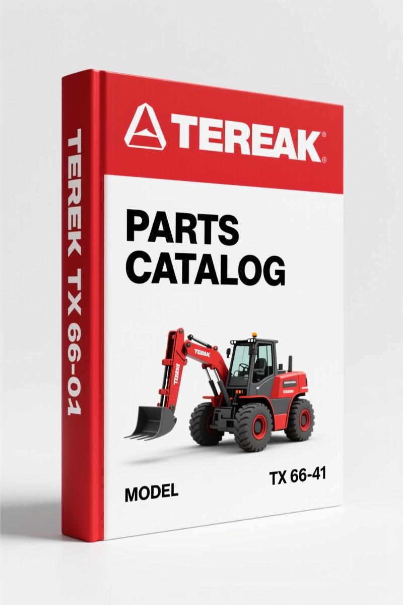 Terex TX 66-41 2001 Parts Catalog – 81 Pages OEM
