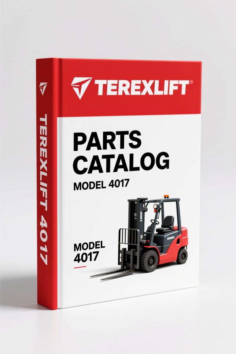 Terexlift 4017 2008 Parts Catalog – 204 Pages OEM Exploded Views