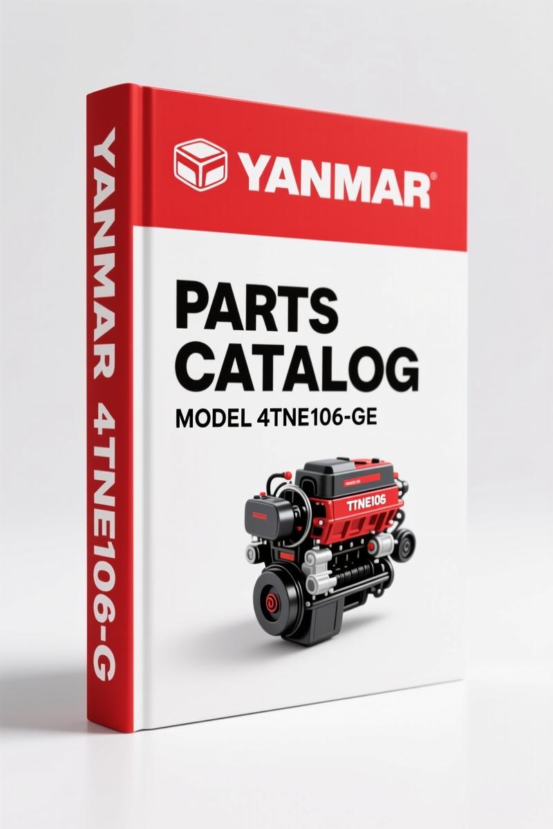 Yanmar 4TNE106-GE, 4TNE106T-GE Parts Catalog – OEM Exploded Views & Part Numbers