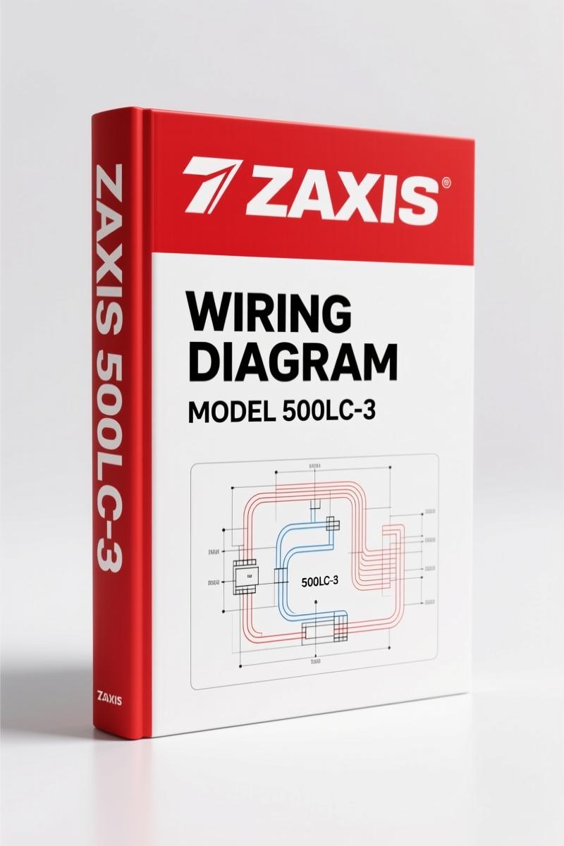 Zaxis 450-3, 500LC-3, 520LCH-3 Wiring Diagram 28p