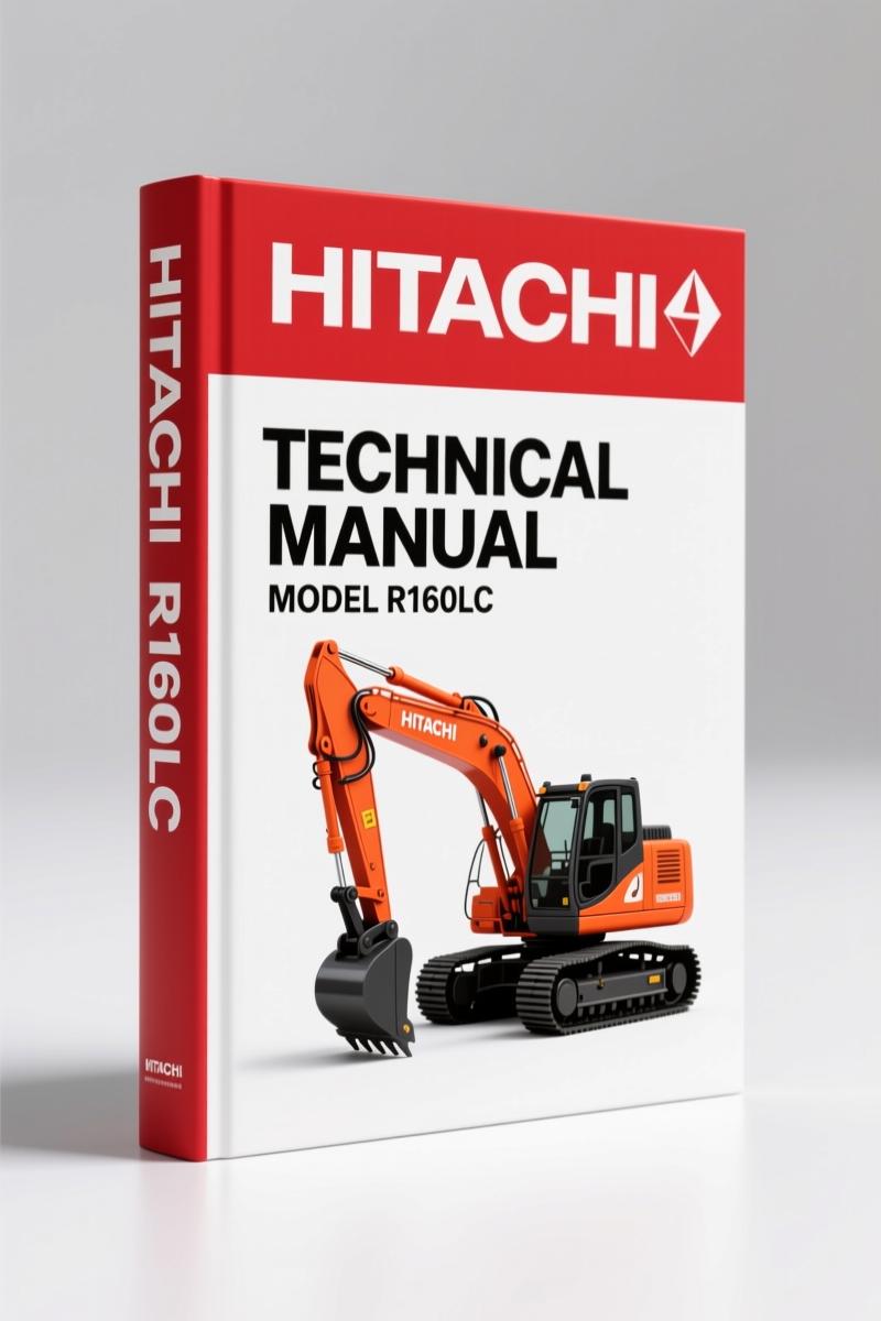 Fiat Hitachi R160LC Technical Manual – 576 Pages of OEM Service Data