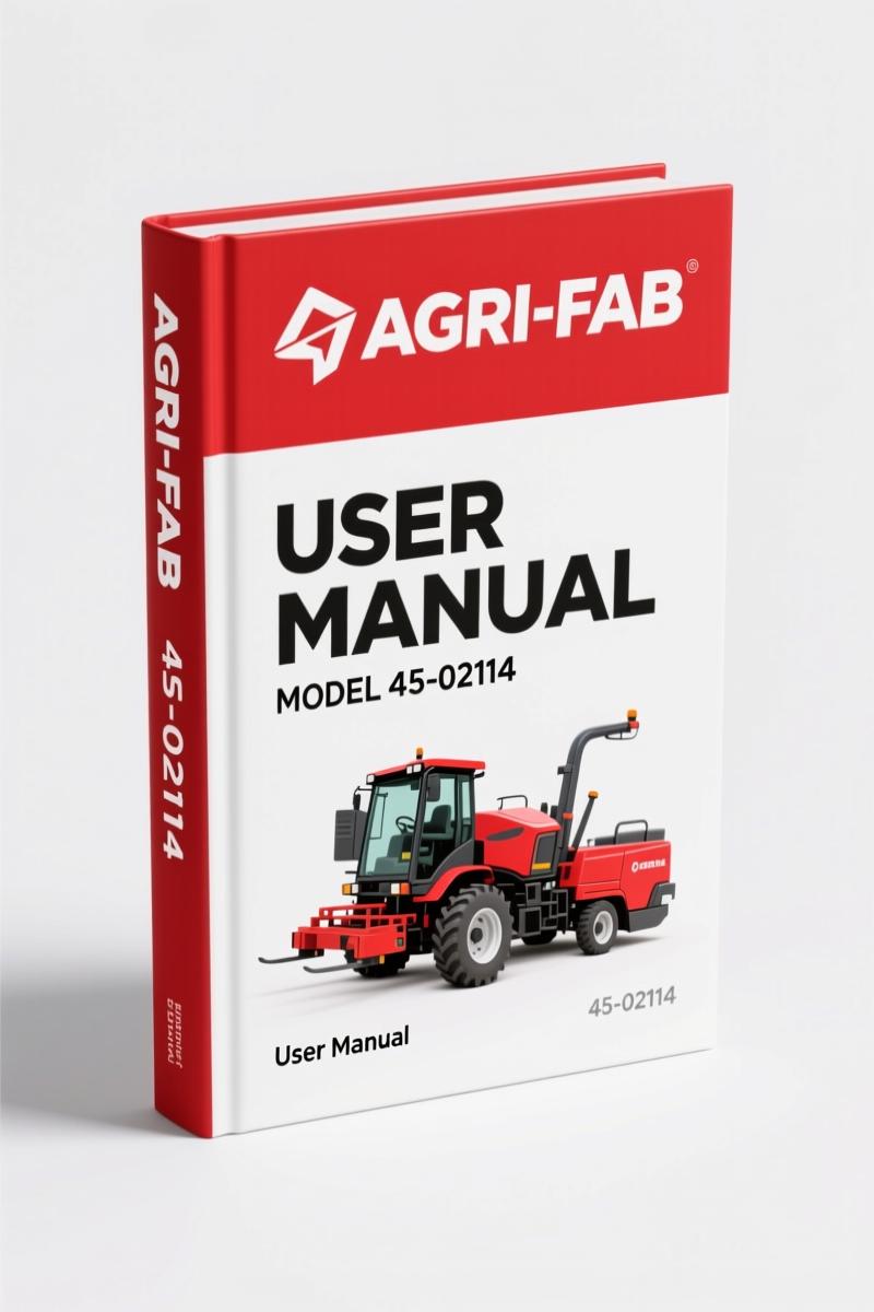 Agri-fab 45-02114 2008 User Manual – Factory Specs for Assembly & Maintenance