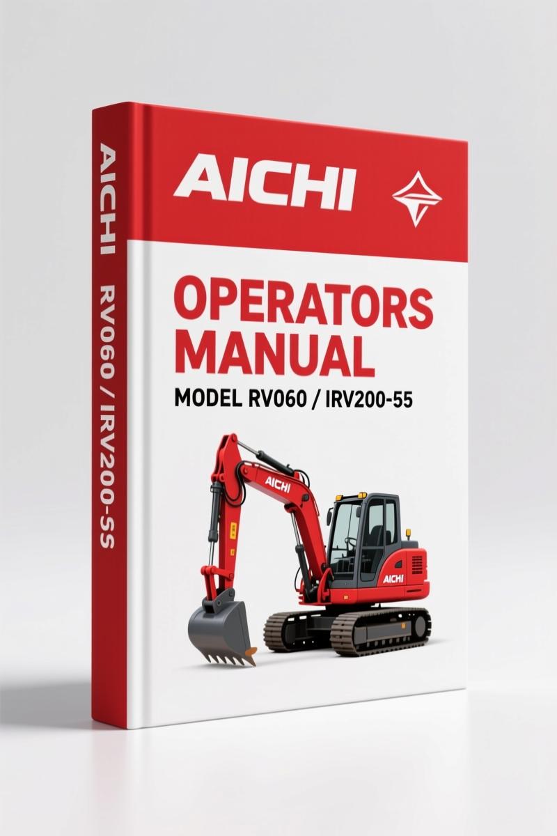 Aichi RV060, IRV200-55 Operators Manual – Factory Operation & Safety