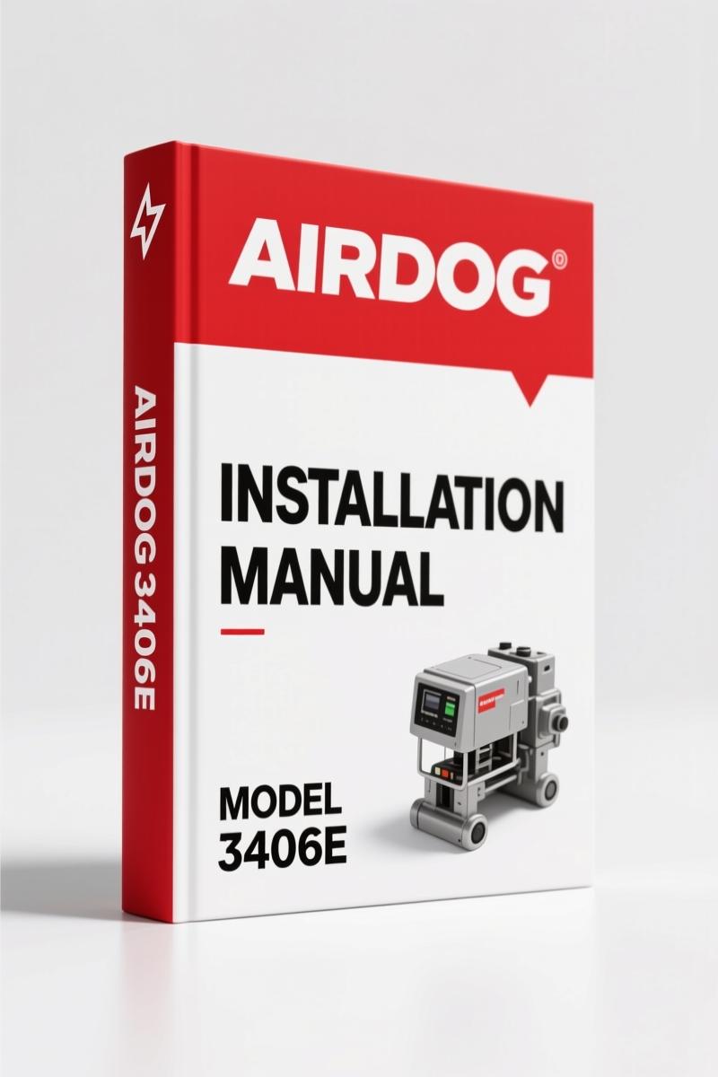 Airdog 3406E, C13, C15, C16 2012 Installation Manual – OEM Fuel System Guide