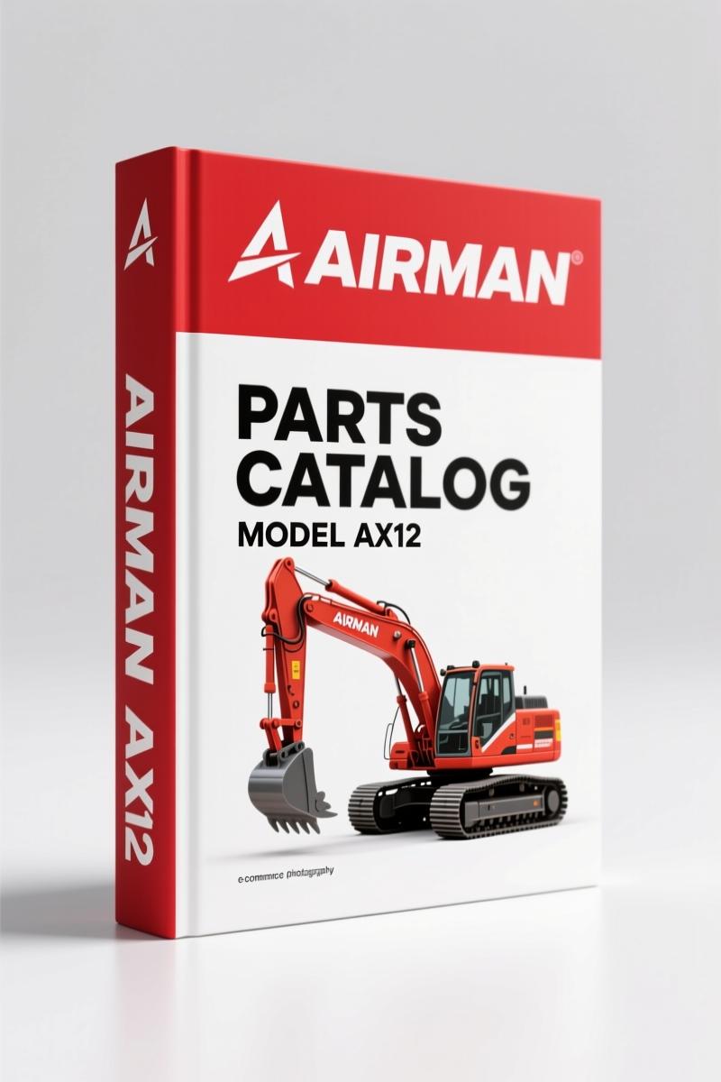 Airman AX12 1991 Parts Catalog – 315 Pages of Factory OEM Part Numbers