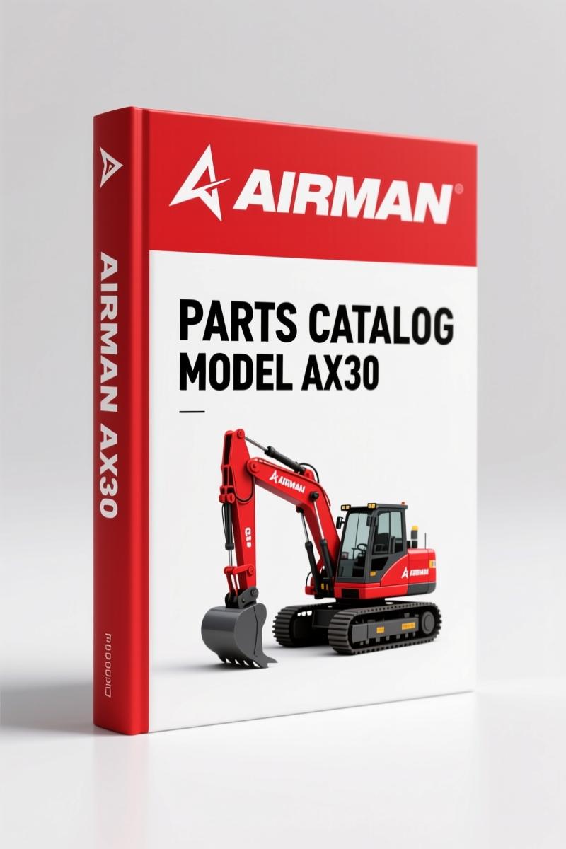 Airman AX30 Parts Catalog – 392 Pages of Factory OEM Diagrams