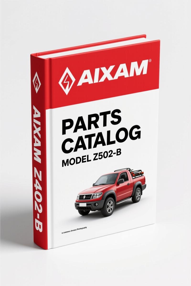 Aixam Z402-B Parts Catalog – OEM Exploded-View Diagrams