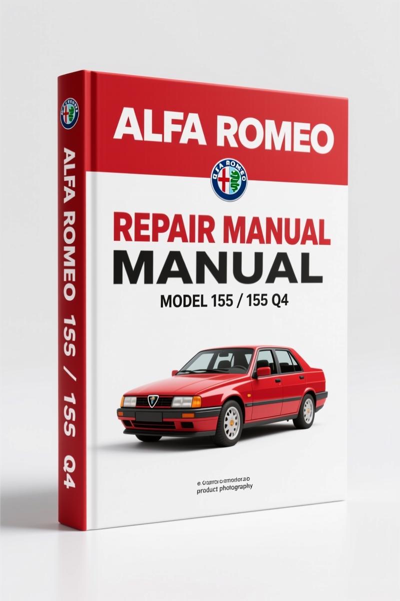 Alfa Romeo 155, 155 Q4 1991 Repair Manual – Factory Specs for 985 Pages