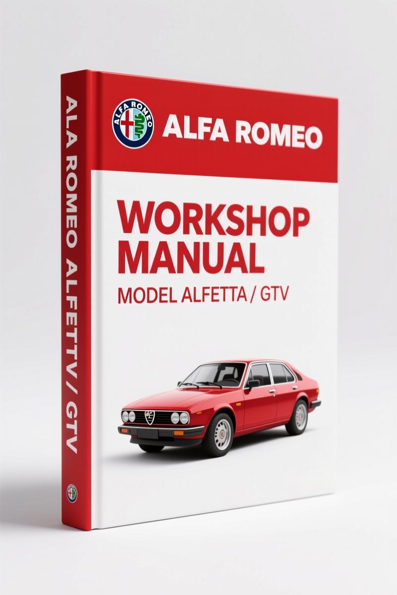 Alfa Romeo Alfetta, GTV 1991 Workshop Manual – OEM Specs