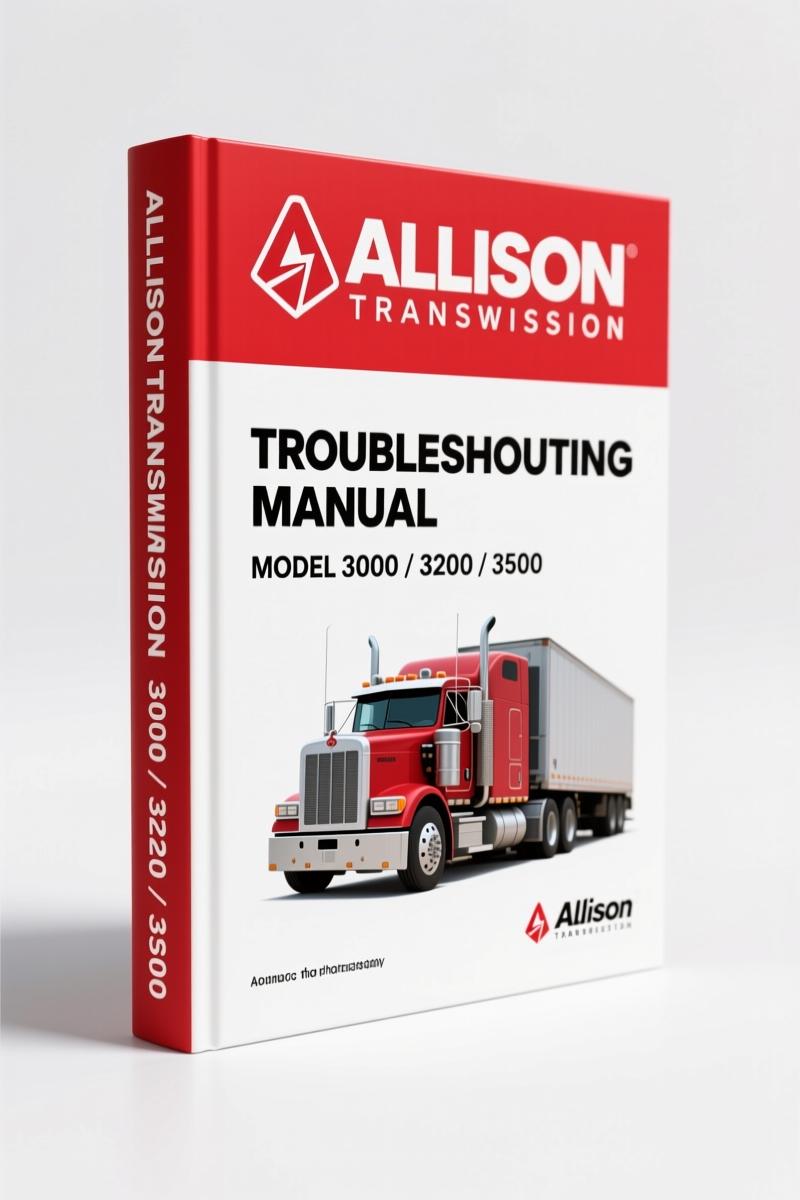 Allison Transmission 3000-4500 2005 Troubleshooting Manual – 736 Pages