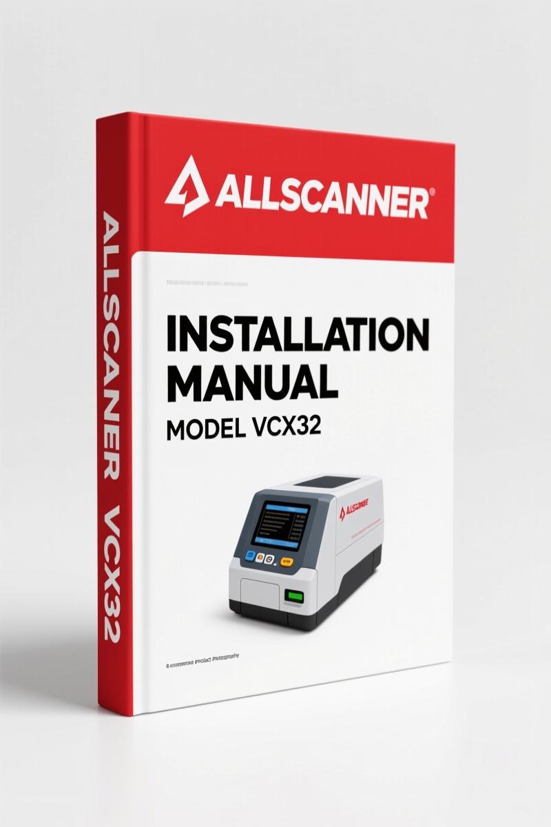 Allscanner VCX32 Installation Manual – OEM Software Setup Guide