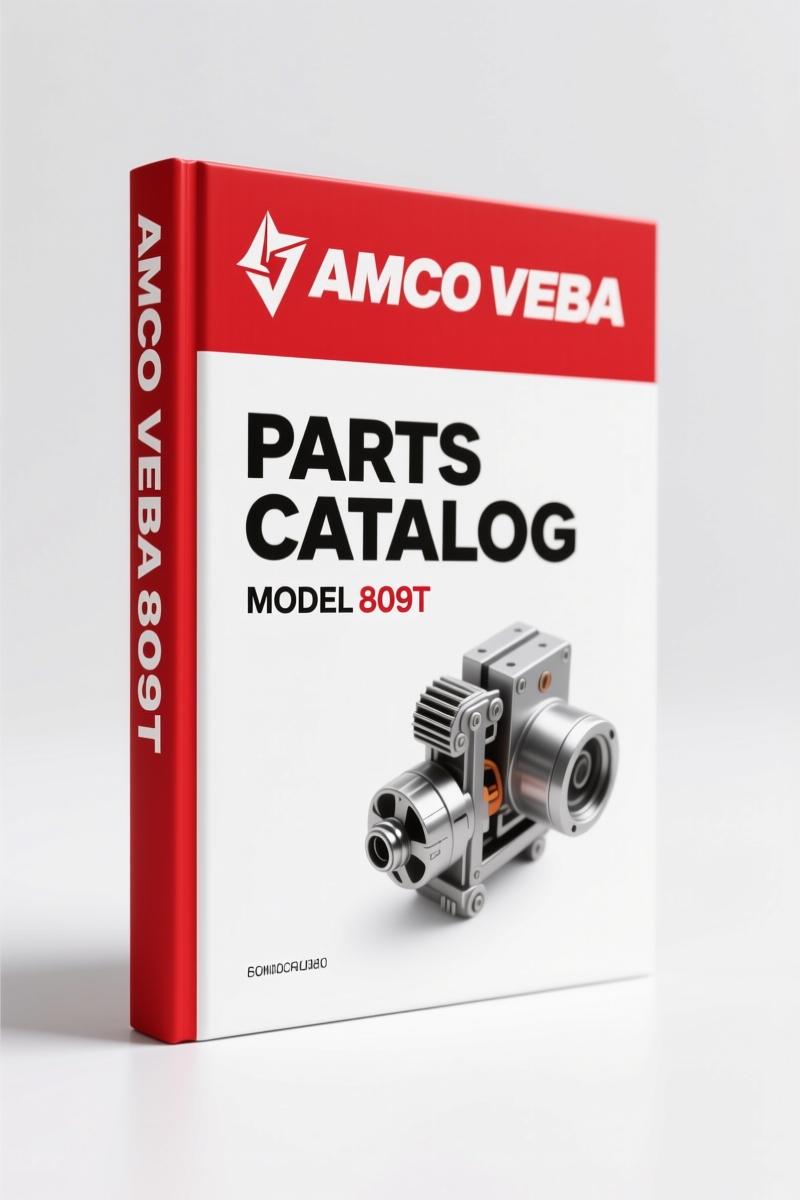 Amco Veba 809T, 811T Parts Catalog – OEM Exploded Views for Crane Identification