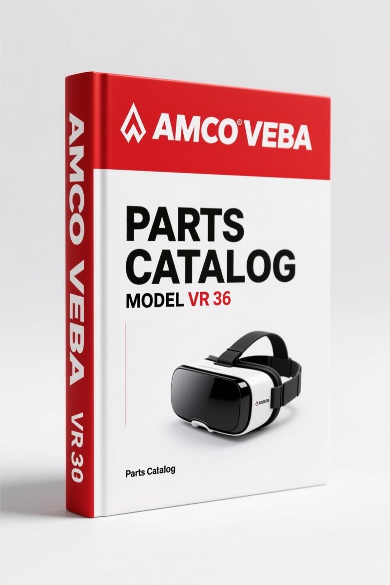 Amco Veba VR 36 VR 42 2003 Parts Catalog – OEM Exploded Views