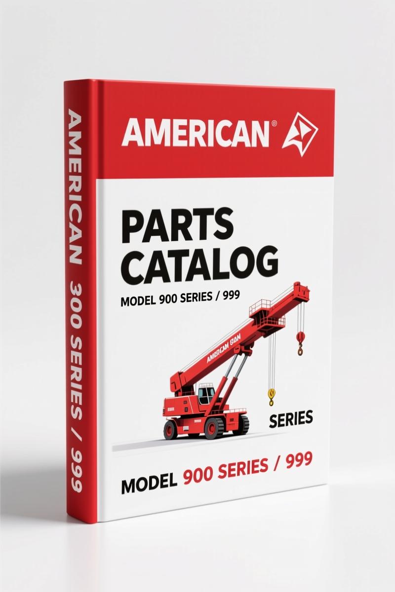 Terex American 900 Series, 999 Parts Catalog – OEM Parts Identification
