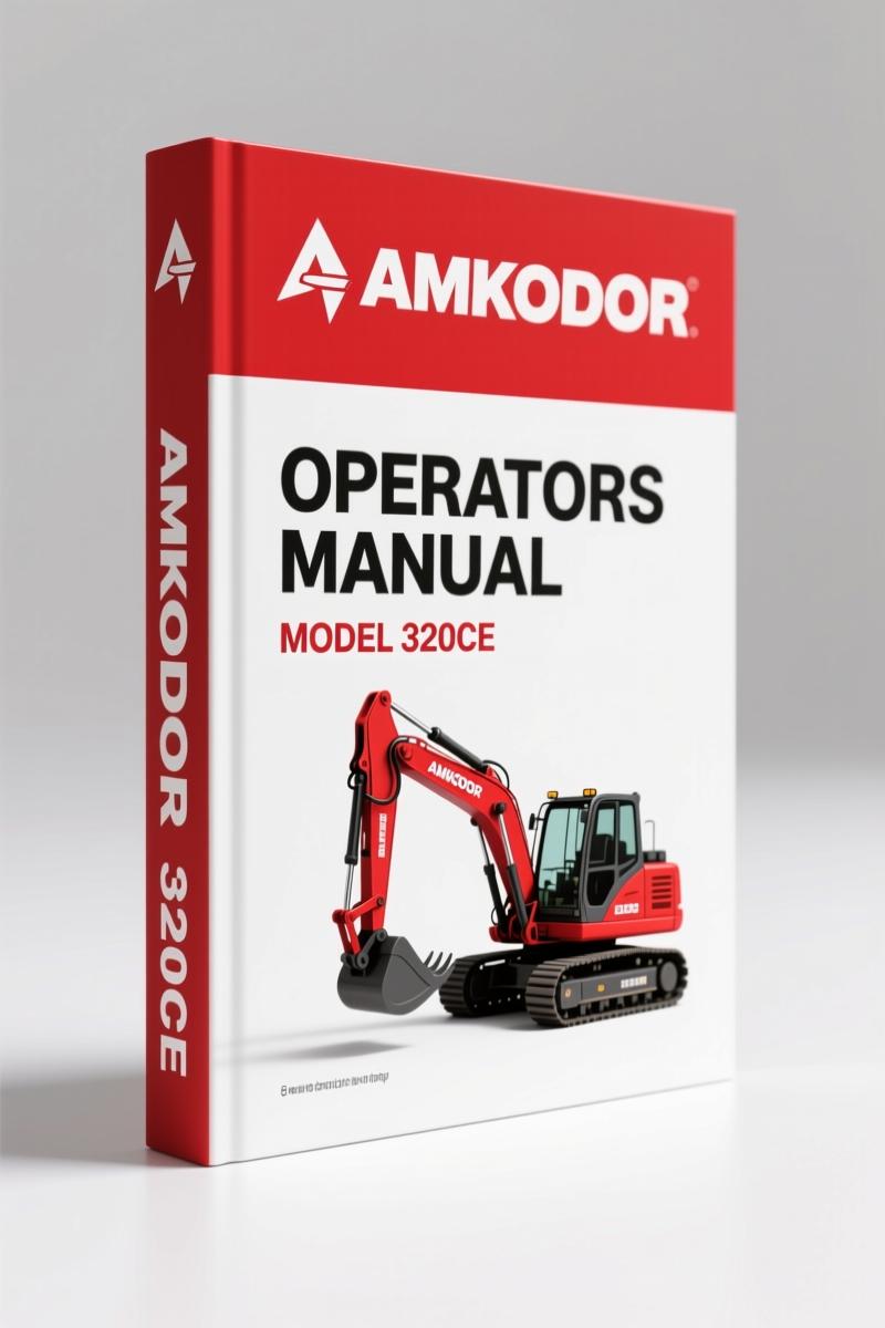 Amkodor 320CE 2013 Operators Manual – OEM Specs for Wheel Loader