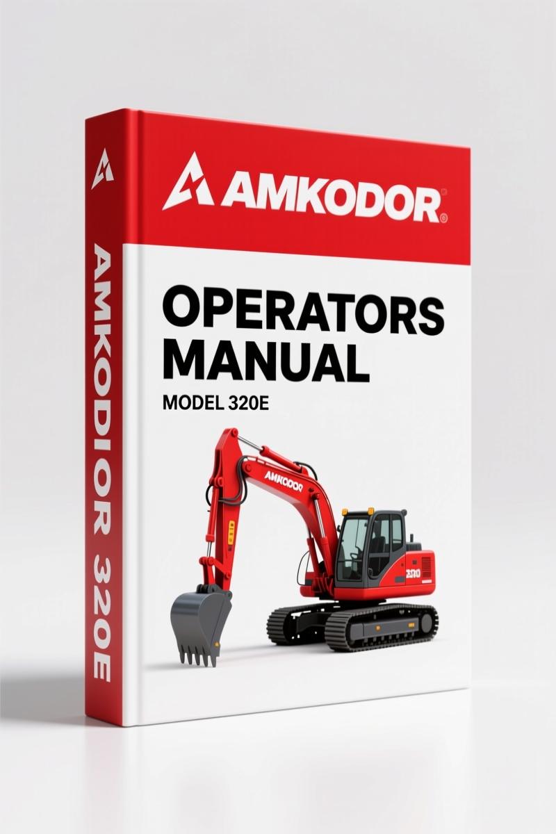 Amkodor 320E 2013 Operators Manual – Factory Specs for Wheel Loader