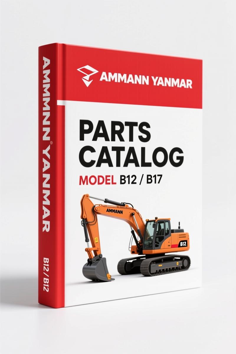 Ammann Yanmar B12, B17 1991 Parts Catalog – Official OEM