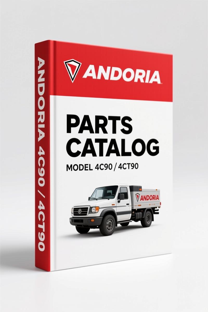 Andoria 4C90 4CT90 1998 Parts Catalog – OEM Fastener Specs