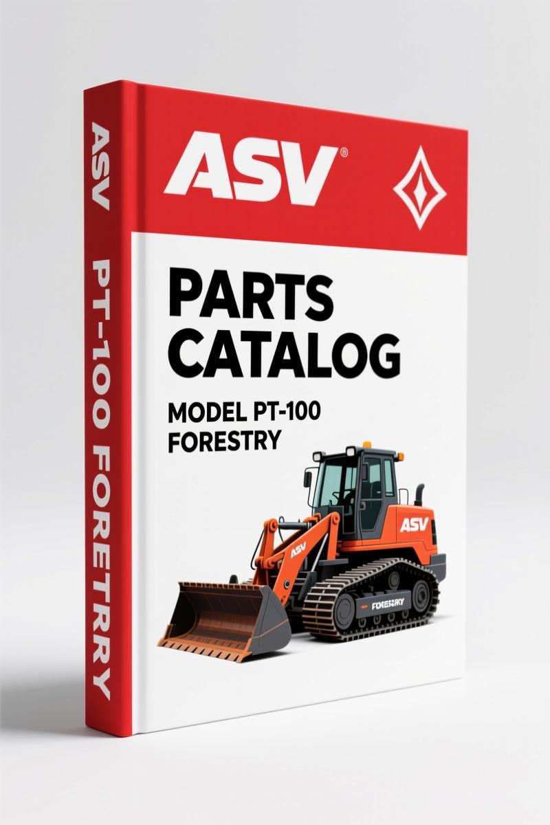 ASV PT-100 Forestry 2008 Parts Catalog – OEM Factory Specs