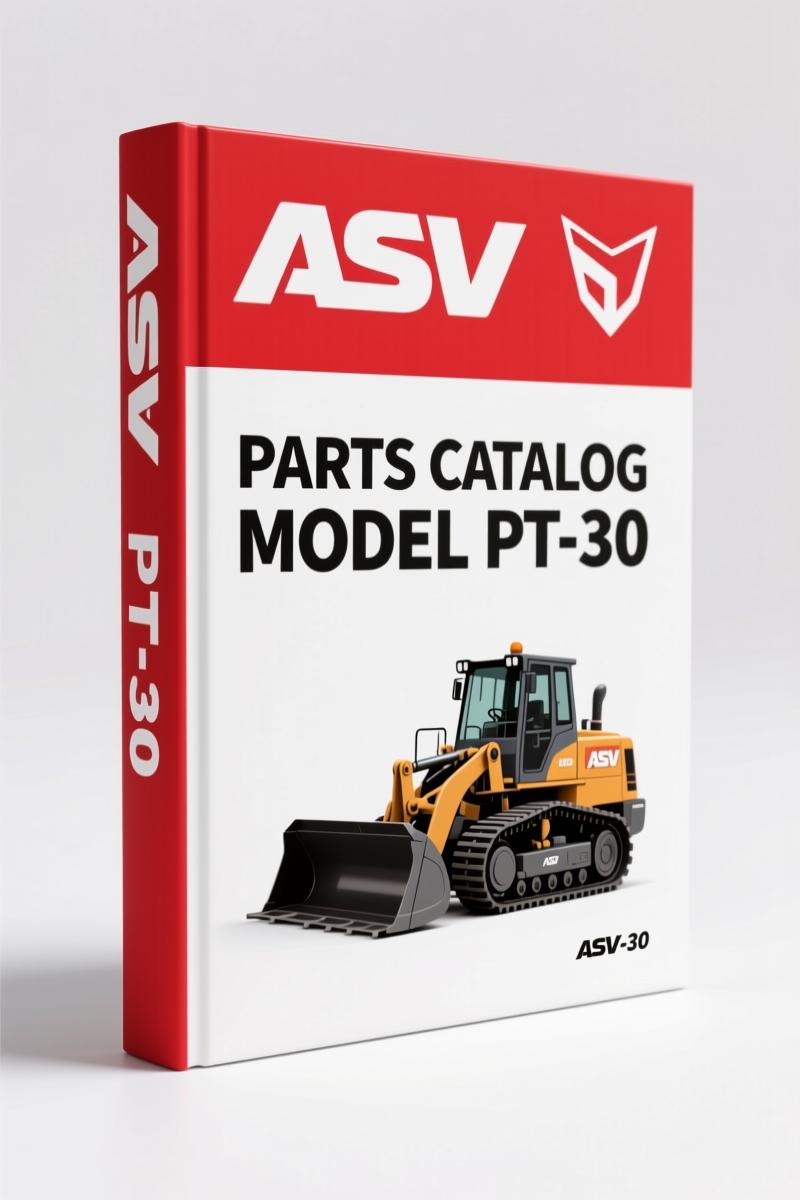 ASV PT-30 2008 Parts Catalog – OEM Factory Parts Identification