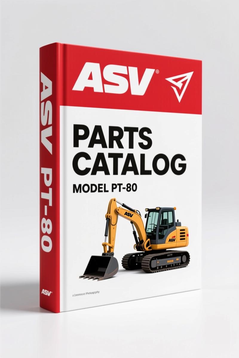 ASV PT-80 2010 Parts Catalog – OEM Factory Parts Identification