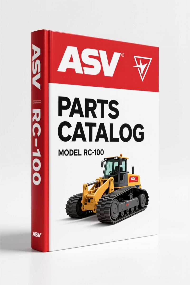 ASV RC-100 2009 Parts Catalog – OEM Factory Parts Manual