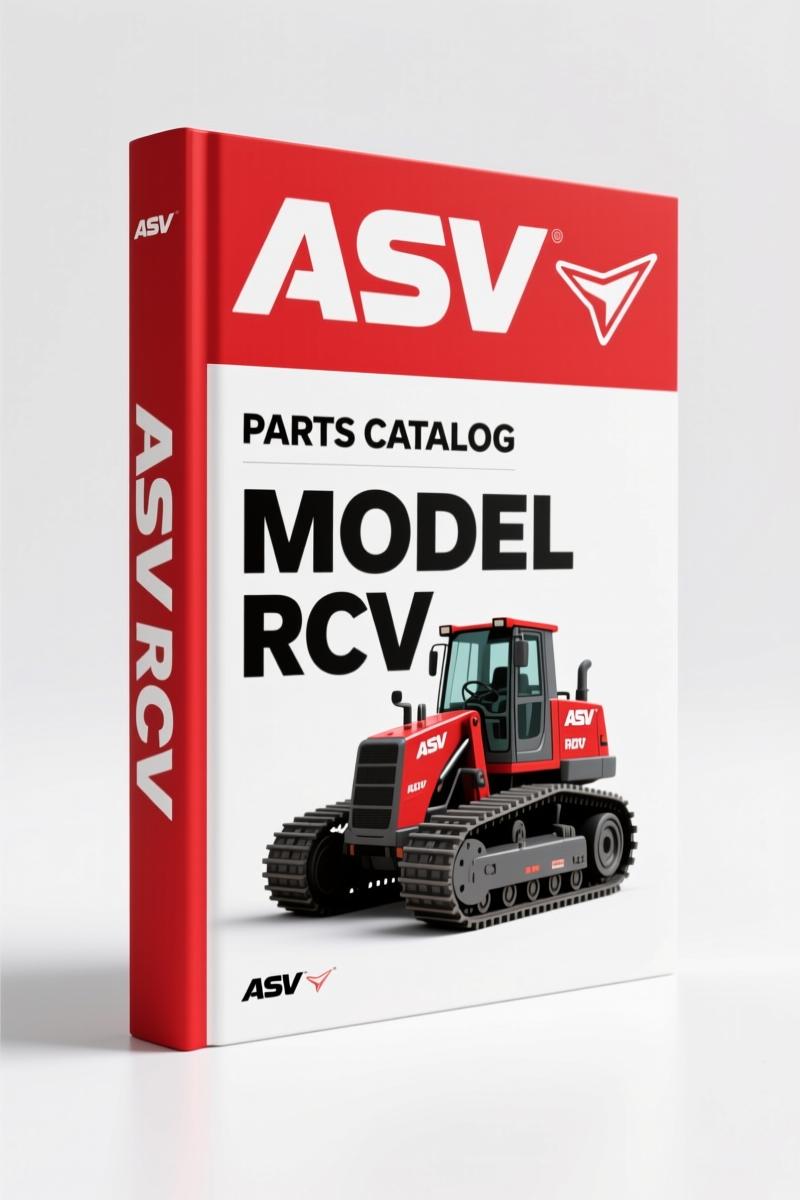 ASV RCV 2009 Parts Catalog – OEM Factory Exploded Views & Part Numbers
